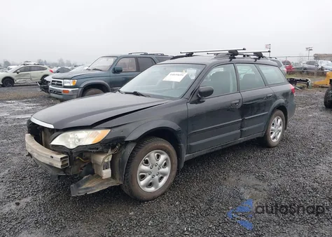 2008 Subaru Outback from USA, damaged, VIN 4S4BP60C987352123